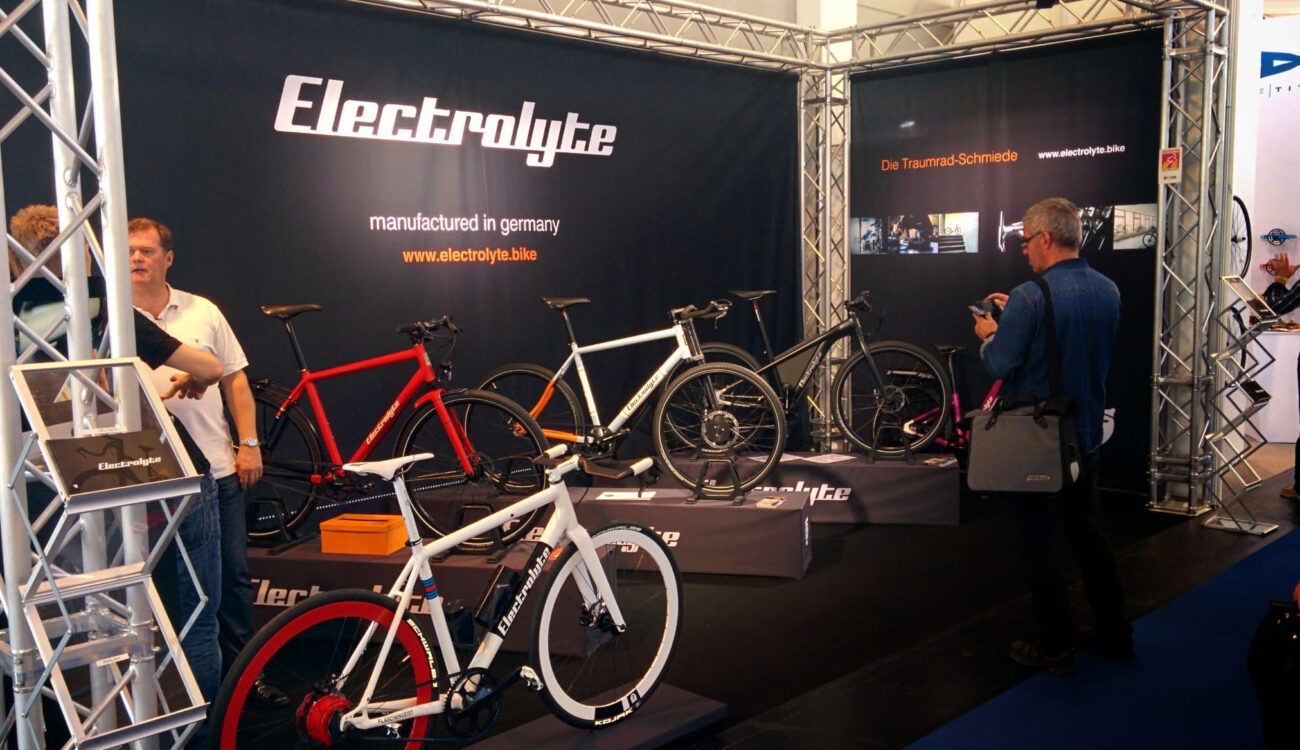 Electrolyte Messestand auf der Eurobike